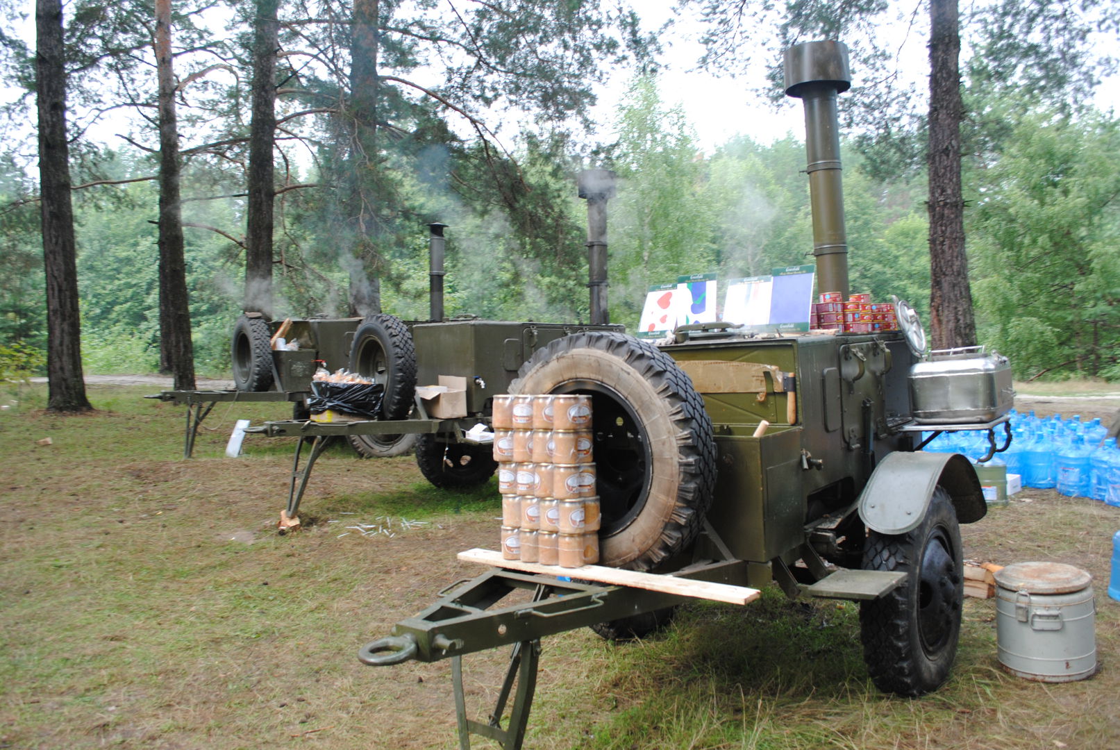 Походная кухня военная