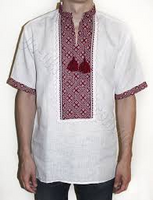 Мужские рубашки-вышиванки сценические народные и национальные под заказ
