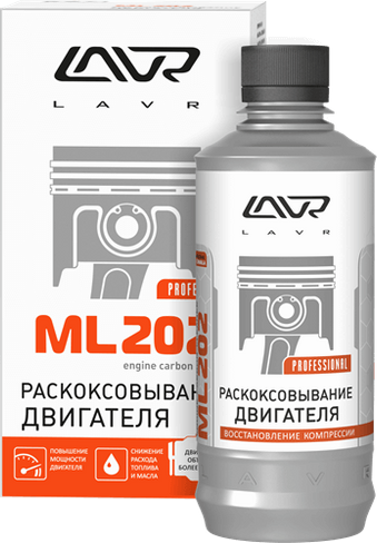 Препарат для раскоксовывания двигателя LAVR ML202 (330 мл)