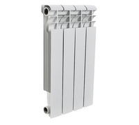 Радиатор алюминиевый ROMMER Profi 500 (80-100) 4 секций(RAL9016)