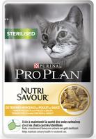 Корм для кошек Purina Pro Plan NUTRISAVOUR Sterilised курица, 85 гр