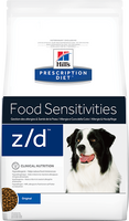 Корм сухой HILL'S Diet Canine z/d для собак с пищевой аллергией, 3 кг