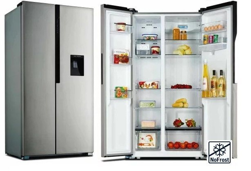 Холодильник Side-by-Side WILLMARK SBS-530SSD 520л