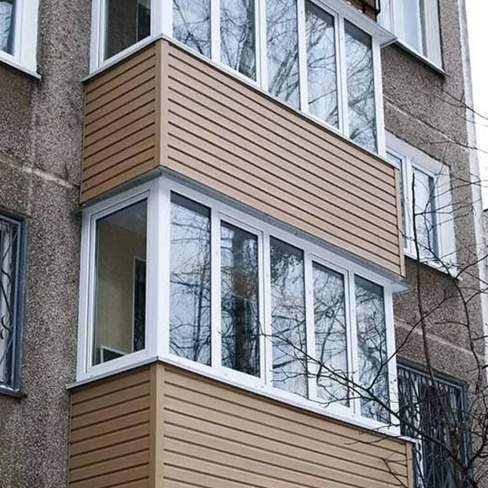 Типовой балкон в панельном доме