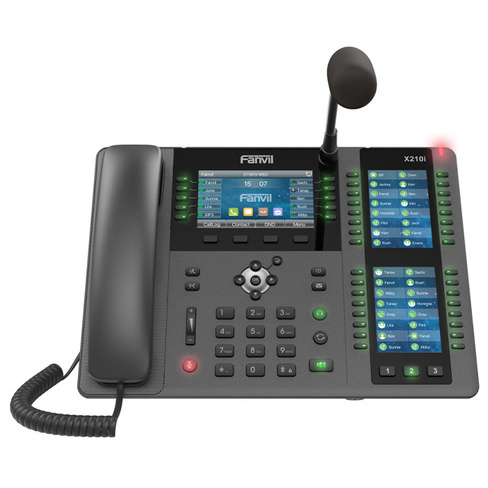 Телефон VoIP SIP Fanvil X210i, черный