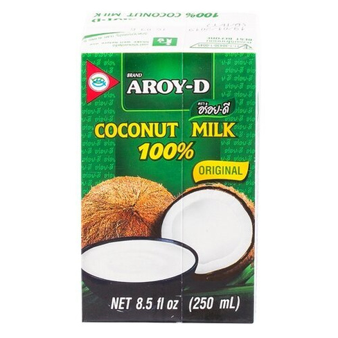 Молоко кокосовое Aroy-D Original 19%, 250 мл