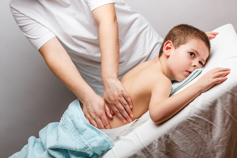 Детский массаж спины и поясницы медицинский - 2,0 ед