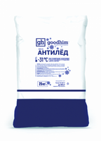 Антигололедный реагент сухой Goodhim 500 № 31, бумажный мешок 25кг