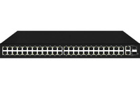 PoE коммутатор Fast Ethernet на 48 x RJ45 + 2 x GE Combo uplink портов. Порты: 48 x FE (10/100 Base-T) с поддержкой PoE