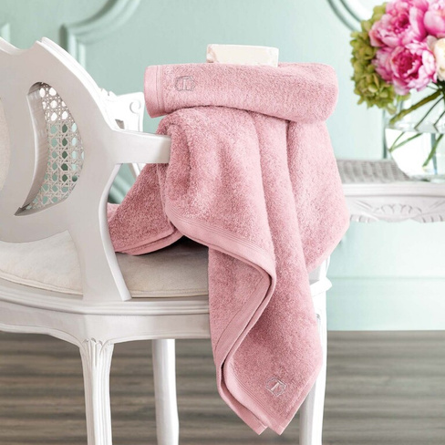 Полотенце Пуатье цвет: розовый (70х140 см)