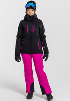 Куртка для сноуборда CERVINIA Swedemount, цвет black fresh pink