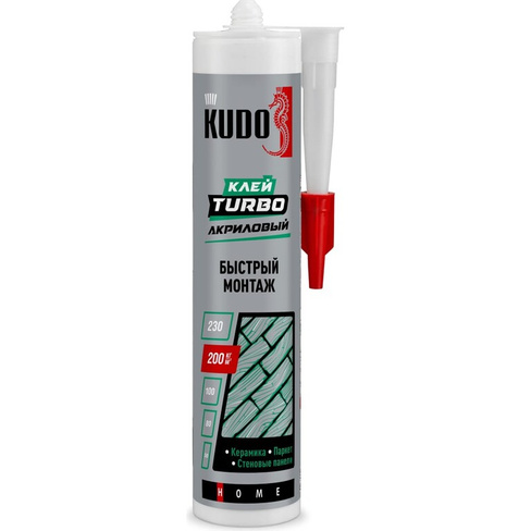 Клей для быстрого монтажа KUDO HOME Turbo