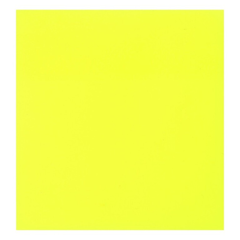 Блок с липким краем 76 х 76 мм, 50 листов, прозрачный пластик, желтый Calligrata