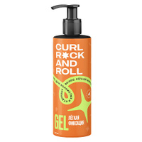 CURL ROCK AND ROLL Гель для укладки кудрявых волос лёгкой фиксации с экстрактом индийского ладана 300.0 Гель для укладки
