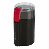 Кофемолка матрёна МА-065, электрическая, ножевая, 200 Вт, 50 г, чёрно-красная Мега