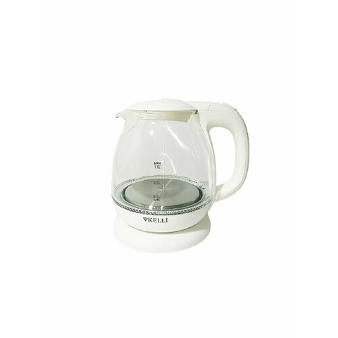 Чайник Kelli KL-1370 1л 900Вт Белый