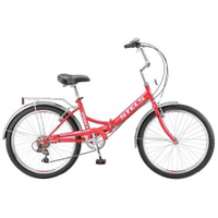 Городской велосипед STELS Pilot 750 24 Z010 (2019) красный 14" (требует финальной сборки)