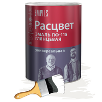 Эмаль ПФ-115 Расцвет 0.9 кг белая