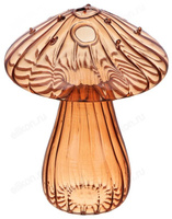 Ваза в форме гриба 12см стекло 502-973