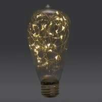 Лампа светодиодная Feron E27 LB-380 230 В 3 Вт декоративная 250 Лм желтый цвет света FERON None