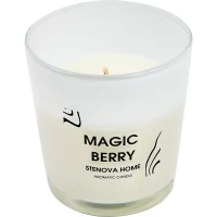 Свеча ароматизированная Magic Berry красная 8.5 см STENOVA HOME 812103