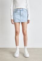 Юбка джинсовая MICRO MINI SKIRT Calvin Klein Jeans, Светло-синий