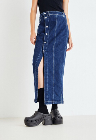 Джинсовая юбка SKIRT SCULPT Pepe Jeans, темно-синий