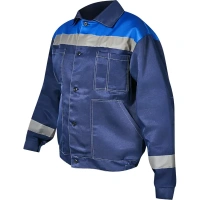 Куртка рабочая Высота цвет синий размер 52-54 рост 182-188 см Без бренда ВЫСОТА Куртка