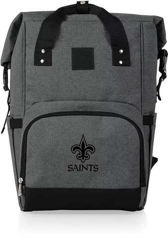 Рюкзак-холодильник с откидным верхом Picnic Time New Orleans Saints OTG