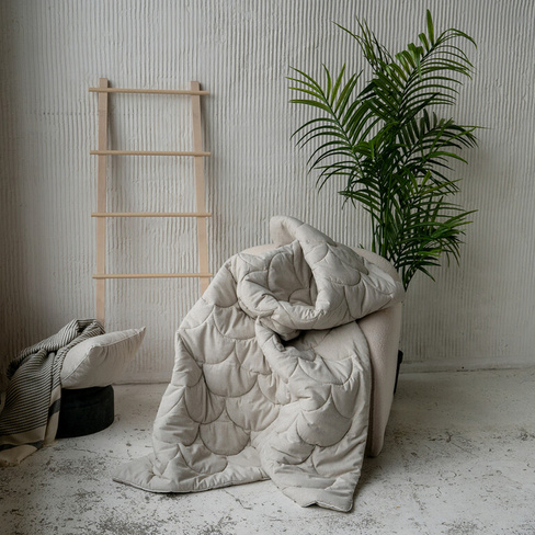 Одеяло Гуру цвет: серый (140х210 см)