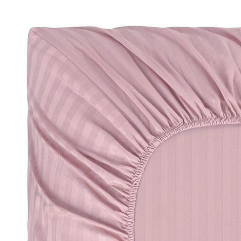 Простыня на резинке Морган цвет: пепельно-розовый (180х200)