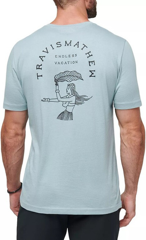 Мужская футболка для гольфа TravisMathew Forbidden Isle