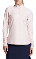 Женская футболка-поло для гольфа с длинными рукавами и текстурой Walter Hagen, розовый