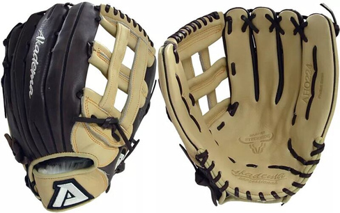 Перчатки для софтбола/бейсбола Akadema 13 дюймов серии ProSoft, черный