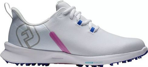 Женские кроссовки для гольфа FootJoy Fuel Sport (стиль предыдущего сезона), белый/розовый