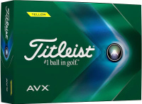 Мячи для гольфа AVX 2022 года Titleist, желтый