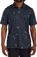 Мужская рубашка-поло для гольфа Bad Birdie Shush, фиолетовый