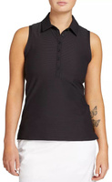 Женская рубашка-поло для гольфа без рукавов Calia Fairway, черный