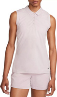 Женская футболка-поло для гольфа без рукавов Nike Dri-Fit Victory