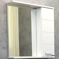 Зеркало-шкаф Comforty Модена М-60 белый матовый