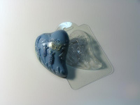 Пластиковая форма Лаванда в сердечке