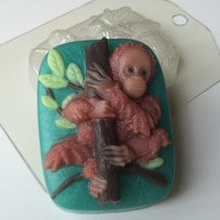 Пластиковая форма Орангутанг на дереве