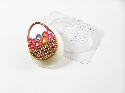 Пластиковая форма Корзина с яйцами