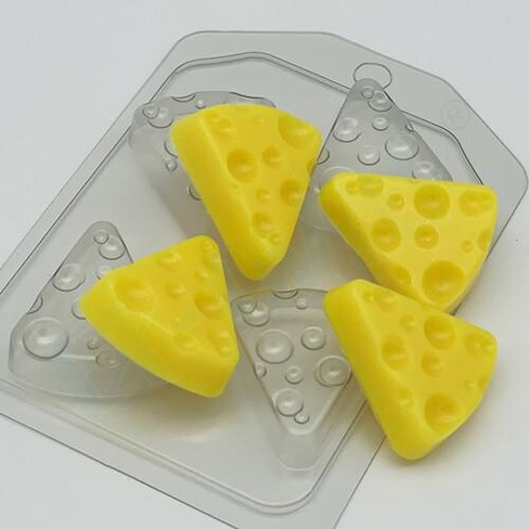 Пластиковая форма Сыр треугольный 4 мини
