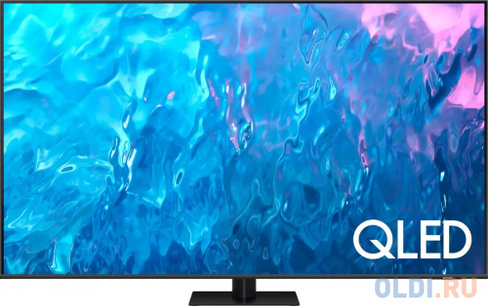 Телевизор QLED Samsung 65" QE65Q80CAUXRU Series 8 черненое серебро 4K Ultra HD 100Hz DVB-T2 DVB-C DVB-S2 USB WiFi Smart