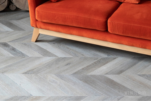 Кварцвиниловый паркет Vinilam Parquet Chevron Шеврон Легран 00-00050045