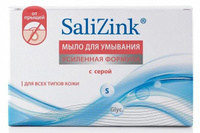 Мыло для умывания для всех типов кожи с серой Salizink/Салицинк 100г Saponificio Rondinella s.r.l.