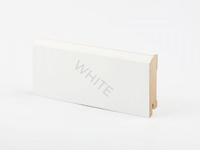 Плинтус МДФ DeArtio White W28-80 00-00050809