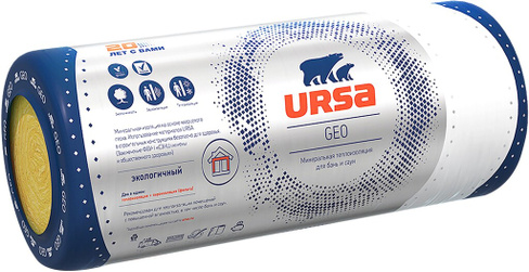 Утеплитель URSA М-15Ф 8000-1200-150