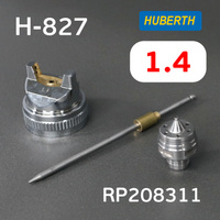 Сопло для Huberth H827 (1,4мм) ремкомплект ремнабор краскопульта RP208311-H827 1.4